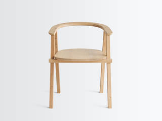 2014 Beam armchair, Oato. Design Office Oato. Design Office ミニマルデザインの ダイニング