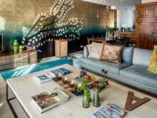Amsterdam Keizersgracht, Ethnic Chic - Home Couture Ethnic Chic - Home Couture Salas de estar modernas