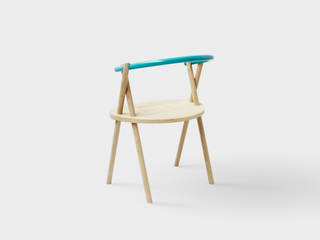 2012 Stuck chair, Oato. Design Office Oato. Design Office ミニマルデザインの ダイニング