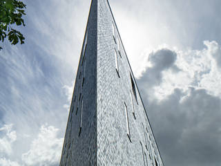 Ein „öffentlicher Stadtbalkon“ das Fachärztezentrum am Konrad-Adenauer-Platz in Bonn-Beuel, bob-architektur bob-architektur Commercial spaces