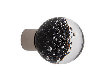 Cabinet knob Microbulles Collection spherical, Les Verreries de Bréhat Les Verreries de Bréhat منازل زجاج