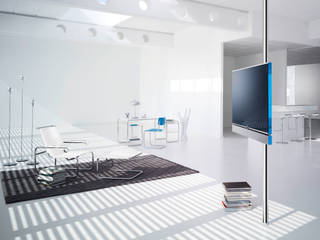 Loewe TV + Soundlösungen, media & home :: hoffmann media & home :: hoffmann Гостиная в стиле модерн