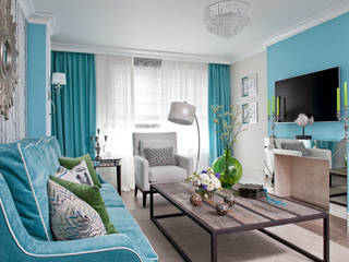 Salas de estar escandinavas por МАРИНА ПОКЛОНЦЕВА Escandinavo