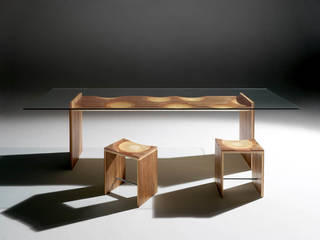 RIPPLES TABLE стол, CASAMANIA HORM FACTORY OUTLET CASAMANIA HORM FACTORY OUTLET Столовая комната в стиле модерн