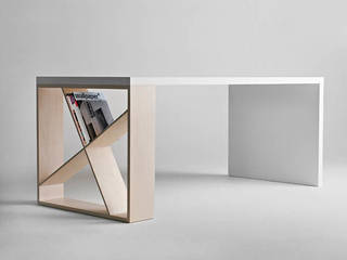 J-TABLE Desk, CASAMANIA HORM FACTORY OUTLET CASAMANIA HORM FACTORY OUTLET Escritórios modernos