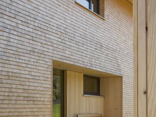 Haus Hiemer, architektur + raum architektur + raum Casas de madera