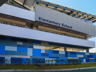 JFK Elementary School, VG+VM Arquitectos VG+VM Arquitectos Modern style study/office