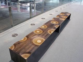 RIPPLES Bench, CASAMANIA HORM FACTORY OUTLET CASAMANIA HORM FACTORY OUTLET Salas de jantar modernas