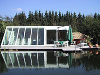 Saunahaus, Beate Schröder Landschaftsarchitektin Beate Schröder Landschaftsarchitektin Giardino eclettico