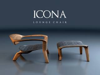 Icona Lounge Chair, CVKDesign CVKDesign Livings modernos: Ideas, imágenes y decoración