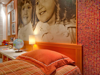 dormitório infantil, arquiteta aclaene de mello arquiteta aclaene de mello Chambre d'enfant moderne
