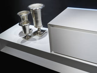 K.One, collezione arredo bagno, versione in Corian, Ri.fra mobili s.r.l. Ri.fra mobili s.r.l. Modern Bathroom