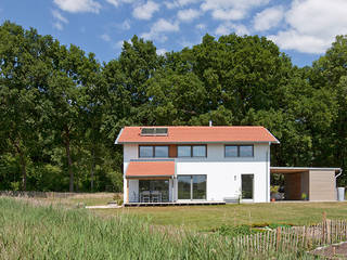Einfamilienhaus D, Wasbüttel bei Gifhorn, Gondesen Architekt Gondesen Architekt Modern garden