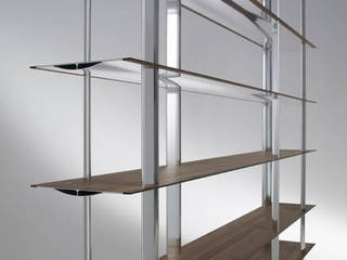 KAZE Bookcase, CASAMANIA HORM FACTORY OUTLET CASAMANIA HORM FACTORY OUTLET Salas de estar modernas