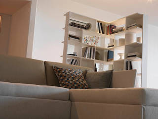 SUDOKU Bookshelves, CASAMANIA HORM FACTORY OUTLET CASAMANIA HORM FACTORY OUTLET Salas de estar modernas