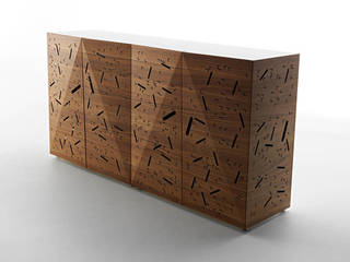 RIDDLED FRONT Sideboard, CASAMANIA HORM FACTORY OUTLET CASAMANIA HORM FACTORY OUTLET Salas de estar modernas