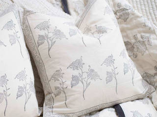 Block Print Textile Collection, DesignRaaga DesignRaaga Asian style bedroom