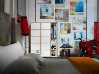 SOLAIO Wardrobe, CASAMANIA HORM FACTORY OUTLET CASAMANIA HORM FACTORY OUTLET Modern style bedroom