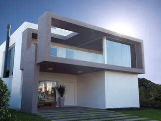 CASA PRAIA, Tweedie+Pasquali Tweedie+Pasquali Casas minimalistas