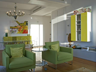 Appartamento nuovo a Milano, Gaia Brunello | in-photo Gaia Brunello | in-photo Moderne Wohnzimmer