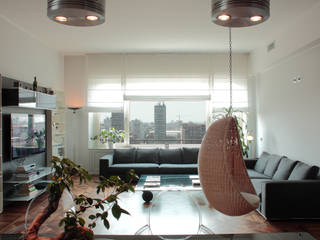 Appartamento a Milano , Gaia Brunello | in-photo Gaia Brunello | in-photo Ruang Keluarga Modern