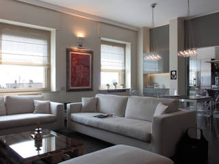 Appartamento a Milano, Gaia Brunello | in-photo Gaia Brunello | in-photo Ruang Keluarga Modern