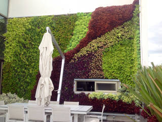 Muros Verdes - Jardines Verticales , ENVERDE ENVERDE Modern Study Room and Home Office