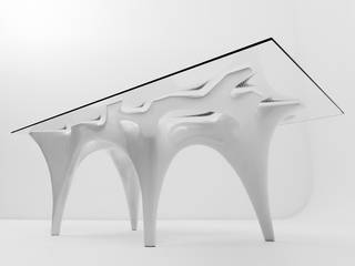 Flux Table, studio INTEGRATE Ltd studio INTEGRATE Ltd Comedores de estilo moderno