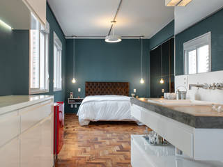 Manoel Guedes, PM Arquitetura PM Arquitetura Industrial style bedroom