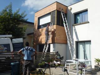 Maison D -Surélévation/extension - Chantepie (35), Céline Quoniam architecte EIRL Céline Quoniam architecte EIRL