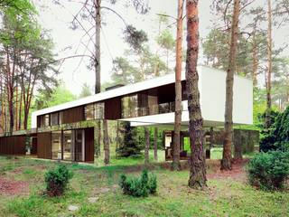 Lustrzany dom, REFORM Architekt Marcin Tomaszewski REFORM Architekt Marcin Tomaszewski Moderne Häuser