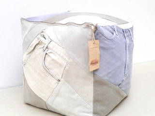 pufy SHABBY JEANS, Naturalina Naturalina Living room