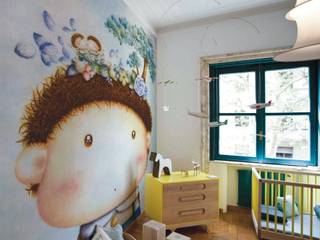 Camere per bambini, Federica Rossi Interior Designer Federica Rossi Interior Designer Modern Yatak Odası