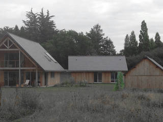 MAISON EN BOIS - Riec sur Bélon, tom holdom architecte tom holdom architecte