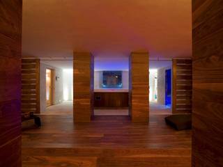 Trasformare una tavernetta in centro benessere domestico, Wellconcept360 Wellconcept360 Minimalist style bathrooms