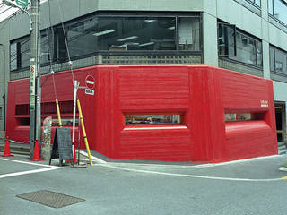 BALI BARRET, BOUTIQUE 01 - RED BUNKER, Franklin Azzi Architecture Franklin Azzi Architecture Commercial spaces