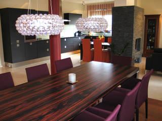 Vivienda unifamiliar. , Agami Design Agami Design Modern dining room