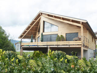 Maison BBC à Bellegarde-Sur-Valserine 01200, Philippe GUILLOUX - BYG Architecte Philippe GUILLOUX - BYG Architecte Maisons originales