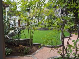 景色のための芝生, 空間工房 欅 空間工房 欅 Сад в стиле кантри