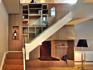 Staircase TG Studio Modern Koridor, Hol & Merdivenler