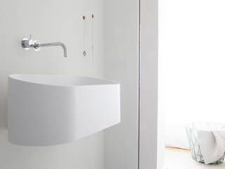 Kleine badkamer ensuite - Amsterdam, Studio Doccia Studio Doccia Minimal style Bathroom