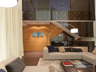 Villa “La Magnaneraie” – Villefranche-sur-mer, C.A.T di Bertozzi & C s.n.c C.A.T di Bertozzi & C s.n.c Modern Living Room
