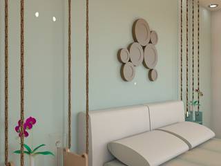 MESITAS AIR, MIMESIS INTERIORISMO MIMESIS INTERIORISMO Dormitorios de estilo minimalista