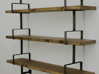 Regał San Diego, Metal Story Metal Story Industrial style living room Shelves