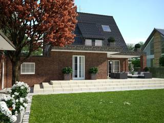 EINFAMILIENHAUS INDERMEER / EXTERIEUR / MEERBUSCH-BUDERICH, formforhome Architecture & Design formforhome Architecture & Design Klassische Häuser