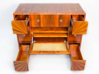 Chest of Drawers "Retro" Art Deco, Meble Autorskie Jurkowski Meble Autorskie Jurkowski 에클레틱 서재 / 사무실