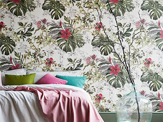 Summer Tropical Bloom Sian Zeng Tropische Wände & Böden Tapeten