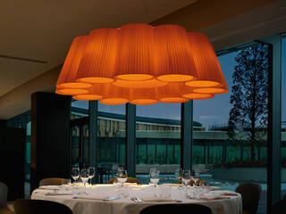 Florinda per MODO luce, STUDIO MATHESIS Art Design STUDIO MATHESIS Art Design Modern dining room