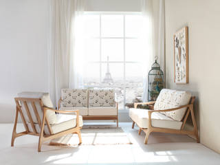 [RETRO SOFA] Hello EMMA retro sofa serise / Vintage Flower, STYLE-K STYLE-K Scandinavian style living room