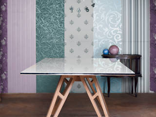 RAM TABLE, ROARHIDE Industrial designs ROARHIDE Industrial designs Столовая комната в стиле минимализм
